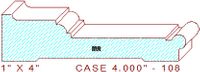 Door/Window Casing 4" - 108 Door/Window Casing 4" - 108