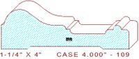 Door/Window Casing 4" - 109 Door/Window Casing 4" - 109