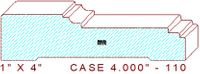 Door/Window Casing 4" - 110 Door/Window Casing 4" - 110
