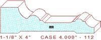 Door/Window Casing 4" - 112 Door/Window Casing 4" - 112