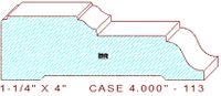 Door/Window Casing 4" - 113 Door/Window Casing 4" - 113