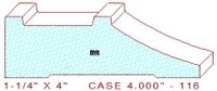 Door/Window Casing 4" - 116 Door/Window Casing 4" - 116