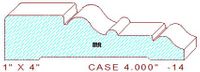 Door/Window Casing 4" - 14 Door/Window Casing 4" - 14