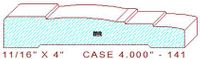 Door/Window Casing 4" - 141 Door/Window Casing 4" - 141