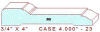 Door/Window Casing 4" - 23 Door/Window Casing 4" - 23