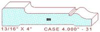 Door/Window Casing 4" - 31 Door/Window Casing 4" - 31