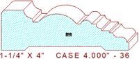 Door/Window Casing 4" - 36 Door/Window Casing 4" - 36