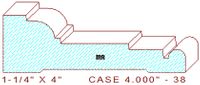Door/Window Casing 4" - 38 Door/Window Casing 4" - 38