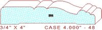 Door/Window Casing 4" - 48 Door/Window Casing 4" - 48