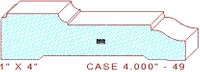 Door/Window Casing 4" - 49 Door/Window Casing 4" - 49