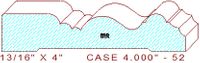 Door/Window Casing 4" - 52 Door/Window Casing 4" - 52