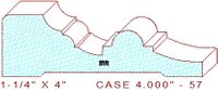 Door/Window Casing 4" - 57 Door/Window Casing 4" - 57