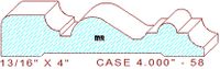 Door/Window Casing 4" - 58 Door/Window Casing 4" - 58