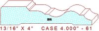 Door/Window Casing 4" - 61 Door/Window Casing 4" - 61