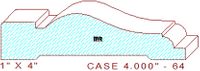 Door/Window Casing 4" - 64 Door/Window Casing 4" - 64