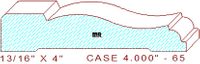 Door/Window Casing 4" - 65 Door/Window Casing 4" - 65