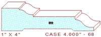Door/Window Casing 4" - 68 Door/Window Casing 4" - 68