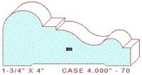 Door/Window Casing 4" - 70 Door/Window Casing 4" - 70