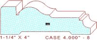 Door/Window Casing 4" - 8 Door/Window Casing 4" - 8