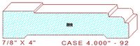 Door/Window Casing 4" - 92 Door/Window Casing 4" - 92