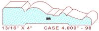 Door/Window Casing 4" - 98 Door/Window Casing 4" - 98