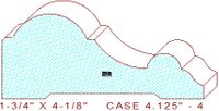Door/Window Casing 4-1/8" - 4 Door/Window Casing 4-1/8" - 4