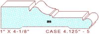 Door/Window Casing 4-1/8" - 5 Door/Window Casing 4-1/8" - 5