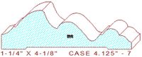 Door/Window Casing 4-1/8" - 7 Door/Window Casing 4-1/8" - 7