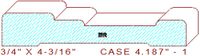 Door/Window Casing 4-3/16" - 1 Door/Window Casing 4-3/16" - 1