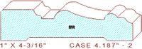 Door/Window Casing 4-3/16" - 2 Door/Window Casing 4-3/16" - 2