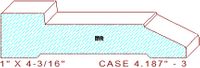 Door/Window Casing 4-3/16" - 3 Door/Window Casing 4-3/16" - 3