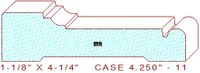 Door/Window Casing 4-1/4" - 11 Door/Window Casing 4-1/4" - 11