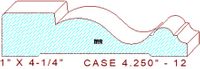 Door/Window Casing 4-1/4" - 12 Door/Window Casing 4-1/4" - 12
