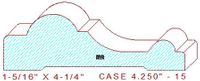 Door/Window Casing 4-1/4" - 15 Door/Window Casing 4-1/4" - 15