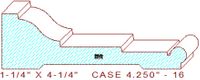 Door/Window Casing 4-1/4" - 16 Door/Window Casing 4-1/4" - 16