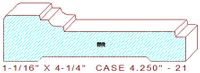 Door/Window Casing 4-1/4" - 21 Door/Window Casing 4-1/4" - 21