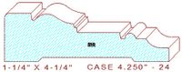 Door/Window Casing 4-1/4" - 24 Door/Window Casing 4-1/4" - 24