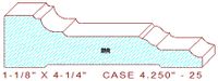 Door/Window Casing 4-1/4" - 25 Door/Window Casing 4-1/4" - 25