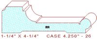 Door/Window Casing 4-1/4" - 26 Door/Window Casing 4-1/4" - 26