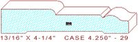 Door/Window Casing 4-1/4" - 29 Door/Window Casing 4-1/4" - 29