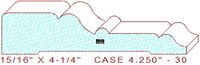Door/Window Casing 4-1/4" - 30 Door/Window Casing 4-1/4" - 30