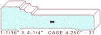 Door/Window Casing 4-1/4" - 31