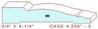 Door/Window Casing 4-1/4" - 5 Door/Window Casing 4-1/4" - 5