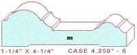 Door/Window Casing 4-1/4" - 6 Door/Window Casing 4-1/4" - 6