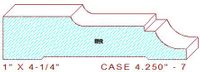 Door/Window Casing 4-1/4" - 7 Door/Window Casing 4-1/4" - 7