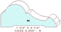 Door/Window Casing 4-1/4" - 9 Door/Window Casing 4-1/4" - 9