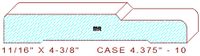 Door/Window Casing 4-3/8" - 10