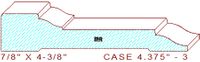 Door/Window Casing 4-3/8" - 3 Door/Window Casing 4-3/8" - 3