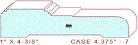 Door/Window Casing 4-3/8" - 7 Door/Window Casing 4-3/8" - 7