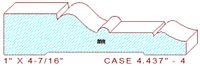 Door/Window Casing 4-7/16" - 4 Door/Window Casing 4-7/16" - 4